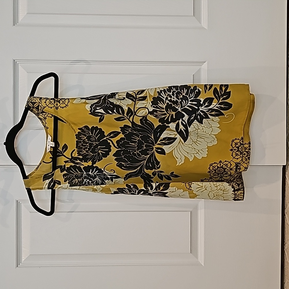 Cabi Floral Tank Top Small